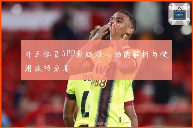 开云体育APP新版核心功能解析与使用技巧分享